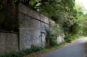 Der alte Luftschutzbunker am Osterberg in Georgsmarienhütte Bunker Osterberg Georgsmarienhütte