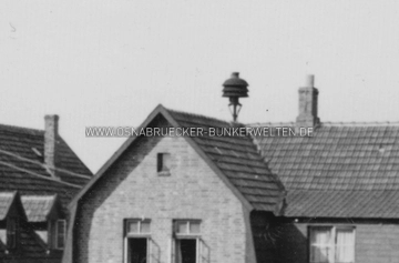 Eine von mehreren Luftschutzsirenen des Fliegerhorsts in Achmer. Sirenenanlagen dieses Typs waren auch in Osnabrück installiert. Betriebshof Fliegerhorst Achmer