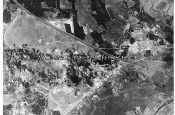 Schwerer US-Luftangriff auf Achmer am 8. April 1944. Luftangriff auf Achmer am 8. April 1944