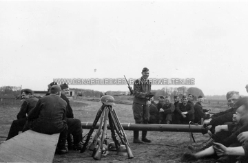 In der Flak-Stellung Jeggen bei Schledehausen Flak-Stellung Jeggen