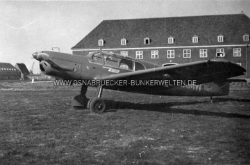 Me 108 auf dem Fliegerhorst Quakenbrück Me 108 auf dem Fliegerhorst Quakenbrück
