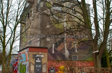 Der Ostbunker im Osnabrücker Stadtteil Schinkel Ostbunker Osnabrück