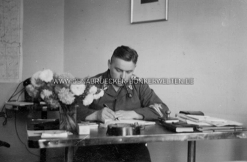 "Auf der Stube" - Flugabwehr auf dem Gelände der Klöckner-Werke im heutigen Hasepark. Luftwaffe Klöckner-Werke