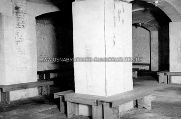 Der Weinkeller am Kamp als Luftschutzraum im Jahr 1939. Weinkeller Kamp als Luftschutzraum 1939