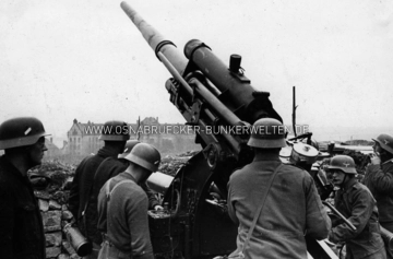 Bei der schweren Flak auf dem Westerberg, 1939 Flak-Stellung Westerberg