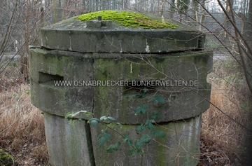 Einmannbunker bei den Teuto Metallwerken in Osnabrück Einmannbunker Teuto Metallwerke